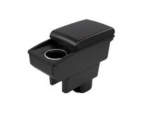 Caja de Almacenamiento de Reposabrazos Para Suzuki Para Swift 2005-2023, Conjunto De Almacenamiento De La Caja Del Reposabrazos Central Del Automóvil(Black-B1)