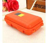 Caja de Almacenamiento de Supervivencia a Prueba Choque Al Aire Libre Case Recipiente Hermético para Artículos Pequeños, Excelente Herramienta para Acampar, Pesca o Deportes Acuáticos, Fácil