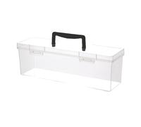 Caja de almacenamiento de tarjetas coleccionables Contenedor de gran capacidad con caja separada Organizadores de tarjetas Cubierta transparente para almacenamiento de tarjetas comerciales Contenedor