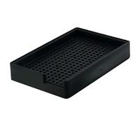 Caja de almacenamiento de tornillos multiusos para mantenimiento electrónico, contador de cantidad integrado y compartimentos específicos de tamaño, bandeja protectora de tornillos ESD para un montaje