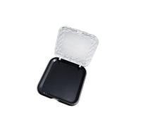 Caja de almacenamiento de uñas hecha a mano, acrílico transparente, caja vacía, organizador de manicura, contenedor de herramientas para uñas a presión, para organizar técnicas y personales con tapas