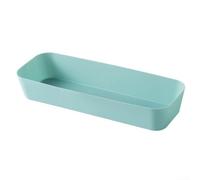 Caja de almacenamiento de vajilla y cajón de cocina con particiones para objetos pequeños, proporcionando una clasificación clara y un uso eficiente de los espacios de escritorio y cajones (F)