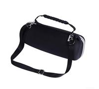 Caja de almacenamiento de viaje con construcción de EVA dura para altavoz JBL Charge 6, con interior que absorbe los golpes y correa de hombro ajustable para un fácil transporte (negro)