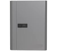 Caja de almacenamiento digital de llaves montada en la pared con código de combinación, caja fuerte de metal para el hogar, oficina, hotel, propiedad, organizador de llaves seguro para llaves y
