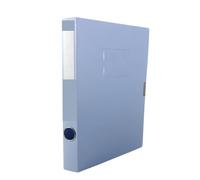 Caja de almacenamiento documentos multifuncional, carpeta gran capacidad A4, caja información, for oficina aprendizaje, 2 uds Para Oficina(Blue)