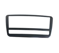 Caja de almacenamiento Embellecedor de cubierta de CD para consola central. Compatible con Mercedes, Benz, CLA y GLA Clase A, C117, X156 y W176.(Carbon Fiber Color)