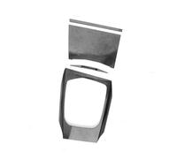Caja de almacenamiento Embellecedor de fibra de carbono para panel de cambio de marchas de la consola central del coche, compatible con BMW Serie 3 G20 G28 2019-2021.
