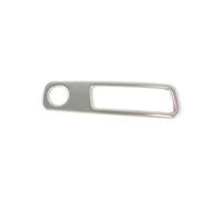 Caja de almacenamiento Embellecedor de marco de ajuste de volumen de consola central de acero inoxidable, apto para Audi A4 B9 2017-2021 LHD