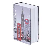 Caja de Almacenamiento en Forma de Libro Peque?a con Cerradura de Combinaci¨®n Segura para Guardar Objetos Valiosos