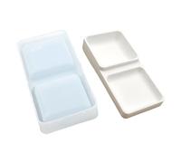 Caja de almacenamiento escalonada Moldeo de elastómero para manualidades libres Planificador de joyas Sustancia de calidad alimentaria Desmoldeo fácil Planificador de renderizado escalonado Molde de