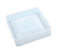 Caja de almacenamiento escalonada Moldeo de elastómero para manualidades libres Planificador de joyas Sustancia de calidad alimentaria Desmoldeo fácil Planificador de renderizado escalonado Molde de
