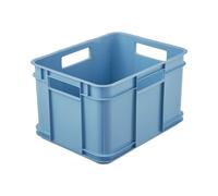 keeeper Caja de almacenamiento EURO-BOX, colección Bruno ECO, tamaño M, 35x27x22, ECO Azul
