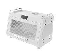 Caja de almacenamiento, funcionamiento inteligente, diseño de ahorro de espacio, cubierta impermeable, ideal para almacenar cuencos y palillos, y solución de organización funcional