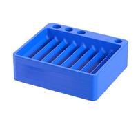 Caja de almacenamiento genérica, partitioned Spoke Caps Holder and Organizer, Portable Quick Sorting Tool Case, Portable Wheel Building Accessory for Bicycle Maintenance, Repair