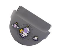 Caja de almacenamiento invisible para ortodoncia - Organizador de baño invisible | Caja de almacenamiento de dientes de silicona transpirable para alineadores invisibles, joyas, aretes