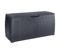 Caja de almacenamiento Keter de 270L para jardín, patio y balcón impermeable