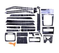 Caja de almacenamiento Kit de pegatinas decorativas para el panel de cambios de la consola central interior del coche, compatible con Mercedes Benz Clase E W212 LHD