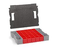 Caja de Almacenamiento L-BOXX 102 Juego de Cajitas | A3 Insertos con Cubierta Acolchada | Excelente Cajas de Tipo para Piezas Pequeñas | Ideal Sistema Ordenar