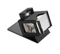 Caja de almacenamiento Mage Tech para baraja de cartas MTG Commander - Diseño patentado, exhibidor Commander, compatible con 100 cartas de doble brazo, ladrillo de cartas de 35pt y bandeja para dados