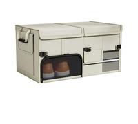 Caja De Almacenamiento Maletero para Ford Kuga ST-Line 2009-2024, Organizador Coche Impermeable Gran Capacidad Bolsa Plegable Accesorios Interiores,White