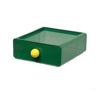 Caja de almacenamiento multicapa a prueba de polvo para una fácil organización en tu escritorio Diseño de dopamina (verde)