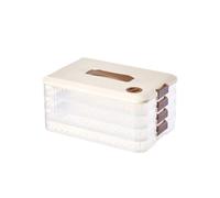 Caja De Almacenamiento Multicapa For Dumpling, Refrigerador De Gran Capacidad For Mantenimiento Fresco, Caja De Wontons De 3/4/5 Capas, Cocina Casera(Four-layers)