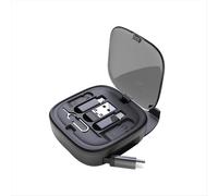 Caja de almacenamiento multifunción para cable de datos de carga rápida de 60 W para adaptador universal de soporte para teléfono móvil