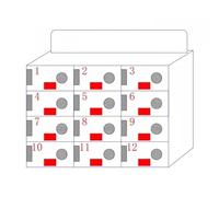 Caja de almacenamiento multifuncional de acrílico para teléfono móvil, con capacidad para 4-80 teléfonos, soporte para teléfono celular para una gestión eficiente del espacio y fácil acceso