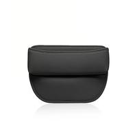 Caja de Almacenamiento Multifuncional para los Huecos de los Asientos del Coche para Porsche Macan 2024-2025, Caja de Almacenamiento Multiusos de Cuero para el Coche,Black