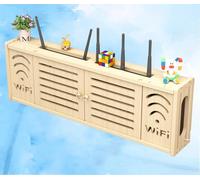 Caja de almacenamiento oculta para enrutador WiFi, estante de pared, caja de almacenamiento colgante, C-71 x 24 cm