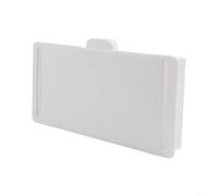 Caja de almacenamiento organizadora de cajones para debajo del escritorio de ABS con mango suave, compartimento de gran capacidad para artículos de papelería de oficina, cosméticos, teléfonos móviles