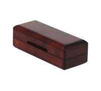 Caja de almacenamiento para boquilla de saxofón de madera de arce, caja protectora portátil para boquilla de instrumentos