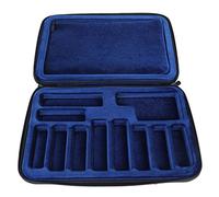 Caja de Almacenamiento para Boquillas, Fácil de Transportar, 12 Piezas, Estuche para Boquillas Suave Y Cómodo, Tamaño Compacto para Saxofón Accesorios de alto rendimiento