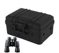 Caja de almacenamiento para cables de viaje, caja de almacenamiento para dispositivos electrónicos, organizador de cables de gran tamaño, resistente a los golpes, maletín de transporte