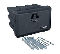 Daken J041+VH401 - Caja de almacenaje para camiones (500 x 350 x 400 mm, incluye soporte vertical)
