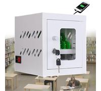 Caja De Almacenamiento Para Cargar Teléfonos Móviles,Armario Portátil Para Teléfonos Móviles 6/12/20,Puerta De Armario Con Cerradura,Armario Con Cargador Multipuerto Para Oficinas,6slots
