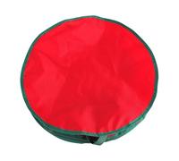 Caja de almacenamiento para corona | Caja de Navidad con cremallera | Cajas de almacenamiento robustas para coronas, para Pascua, Halloween, boda, decoraciones de garaje para casa ático