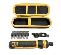 Caja de almacenamiento para destornilladores Dewalt, caja de almacenamiento rígida con mango para brocas inalámbricas DWHT66719