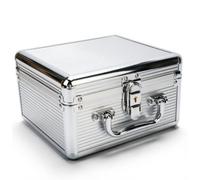 Caja de Almacenamiento para Disco Duro de 2,5 Pulgadas con Cerradura de Seguridad, Caja de Disco Duro a Prueba de Golpes, 2 Llaves, Mango ABS para Discos Duros de 2,5 Pulgadas,