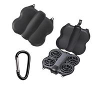 Caja de almacenamiento para DJI Neo 2, funda protectora de transporte con mosquetón, tapa abierta, forma de mariposa, antipresión, antiarañazos, funda rígida portátil para drones, accesorios de