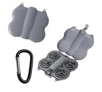 Caja de almacenamiento para DJI Neo 2, funda protectora de transporte con mosquetón, tapa abierta, forma de mariposa, antipresión, antiarañazos, funda rígida portátil para drones, accesorios de