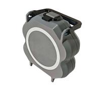 Caja de almacenamiento para dron DJI Neo 2, funda rígida impresa en 3D con compartimentos de batería y asa, portador antipresión para destornillador de dron y accesorios, gris, Talla única, Unisex