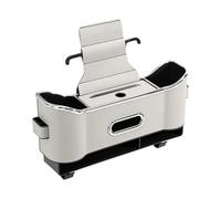 Caja de Almacenamiento para el Respaldo del Asiento del automóvil para Kia EV3 / EV3 GT-Line / EV6 GT-Line 2024-, Caja de Almacenamiento Colgante,B Beige White