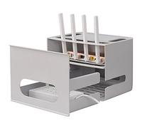 Caja de almacenamiento para enrutador, soporte para enrutador WiFi, almacenamiento para decodificador, soporte para estante montado en la pared, caja de almacenamiento para enrutador, enrutador WiFi