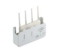 Caja de almacenamiento para enrutador WiFi, soporte de pared, oculta enrutador y módem, caja decorativa para oficina y hogar, organiza y ordena con estilo