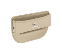 Caja de Almacenamiento para Huecos de Asiento de Coche, Organizador de Asiento,Caja de Almacenamiento.para Peugeot 106,One Piece-Beige