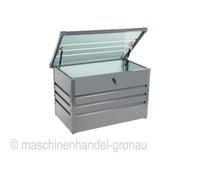 Contenedor caja jard?¡n de metal gris 100x61x62 cm CREMALLERA zi-gab100an