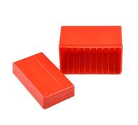 Caja de almacenamiento para losas de monedas PCGS para 10 monedas, cierre a presión y rieles internos que evitan que las losas se muevan y las mantienen organizadas