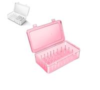 Caja de almacenamiento para mangas pasteleras, caja de almacenamiento para boquillas con 42 bolígrafos, organizador para decoración de tartas, caja de almacenamiento, kit de decoración de pasteles