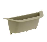 Caja de almacenamiento para manija de puerta de coche 51417250306 compatible con la serie X3 F25 X4 Series F26 Cubierta para reposabrazos de puerta interior Contenedor Organizador Bandeja Taza Beige